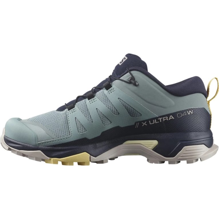 Black / Turquoise Salomon X Ultra 4 Women's Hiking Shoes | IE NB3095